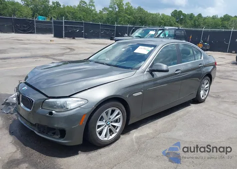2014 BMW 528I из США, поврежденный, VIN WBA5A5C57ED501617